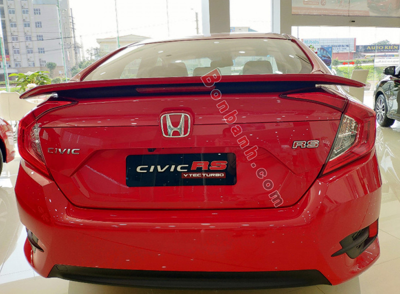 Honda Civic RS màu đỏ 2023 Giá lăn bánh ưu đãi Đánh giá xe  Thông số