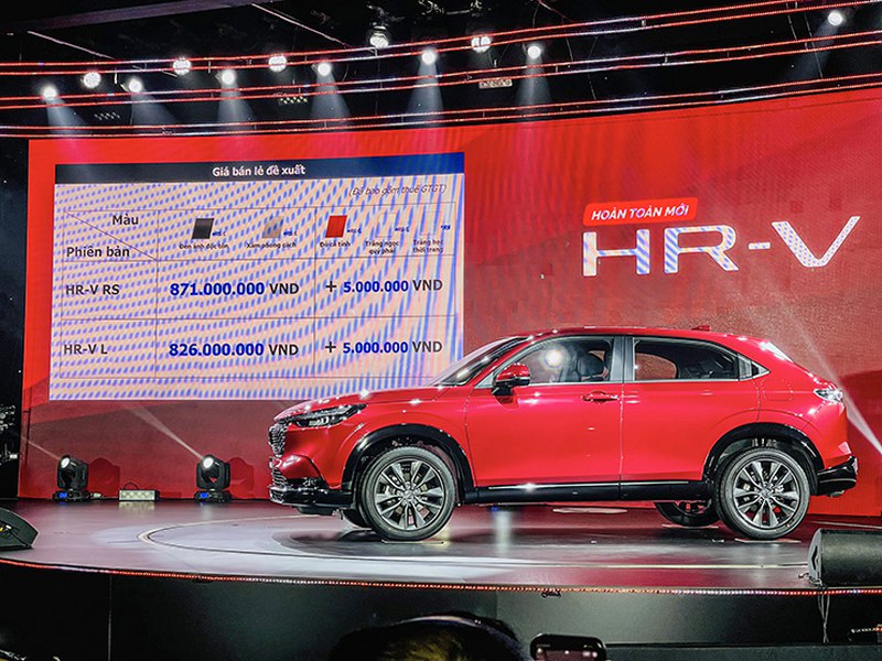 Giá xe Honda HRV 2022