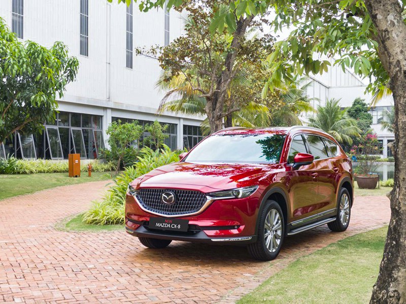 Mazda CX8 2022 mở bán tại Việt Nam Lần đầu có bản 6 chỗ với hàng ghế  thương gia giá cao nhất 127 tỷ đồng