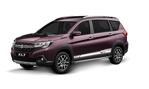 Suzuki XL7 2022 màu đỏ rượu