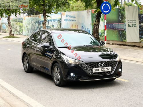 Hyundai Accent 1.4 AT Đặc Biệt 2022 Đen, Nội Thất Kem