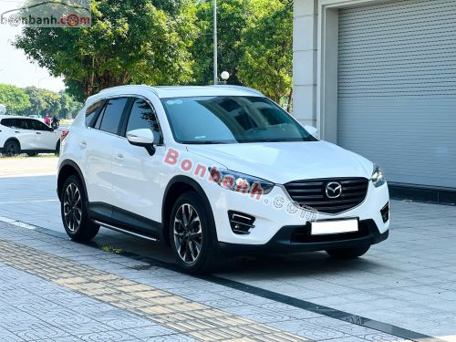 Mazda CX5 2.5 AT 2016 Trắng, Nội Thất Đen