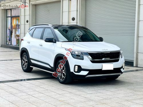 Kia Seltos Premium 1.4 AT 2022 Trắng, Nội Thất Kem