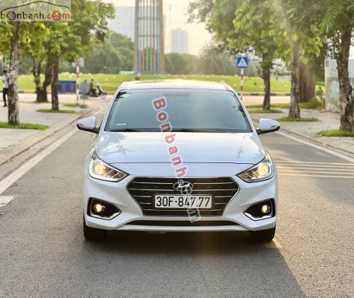 Hyundai Accent 1.4 ATH 2019 Trắng, Nội Thất Kem
